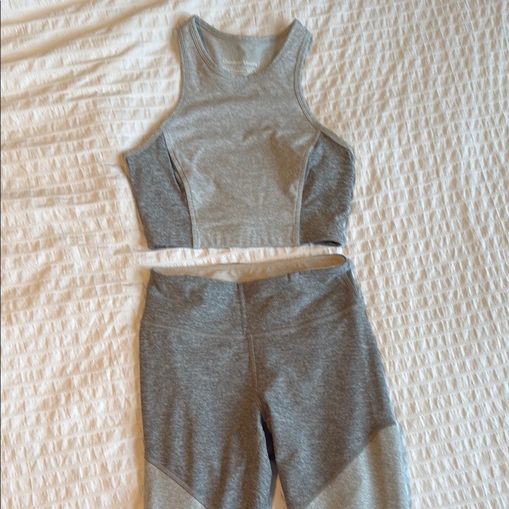 Outdoor Voices Gray Women's Work Out Set